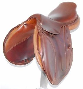 17" CWD SE02 SADDLE (S99103112) FULL BUFFALO LEATHER, GOOD CONDITION !! - XVD
