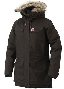 Fjäll Räven - NUUK PARKA - S-XXL - black brown - Bequemer Damenparka Winterparka
