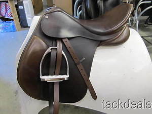 Collegiate Convertible English All Purpose Saddle 17 1/2" Lightly Used