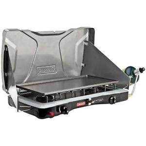 Coleman Instastart Electric Ignite Propane Stove - Wind Shield Feature