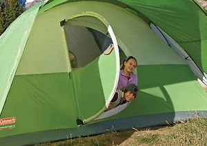 Coleman  Family Camping Ten tElite Montana 8 Person 16x7'  w/ WeatherTec Rainfl