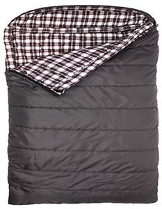 TETON Sports Fahrenheit Mammoth 0F Queen Size Sleeping Bag, Grey