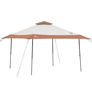 Coleman 13 x 13 Instant Wide Base Canopy Tent With Vaulted Ceiling Welded Steel