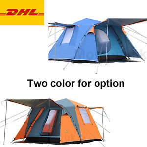 Outdoor Waterproof Family Group Camping Hiking Tent DHL