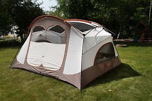 Kelty Parthenon 8 Eight - HUGE Family Camping Tent with Ground Cloth
