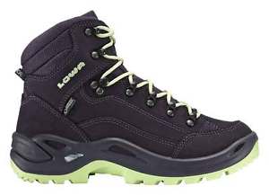 Lowa Renegado GTX Mid Mujer All Terrain Botín Ciruela/Mint 42,5