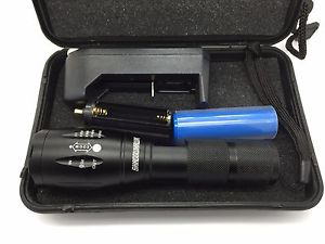 GENUINE ShadowHawk X800 Tactical Flashlight 800 Lumens x2000 with Case