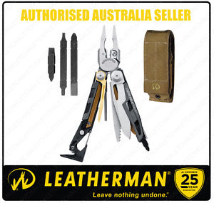 Leatherman MUT FIREARM Stainless Multi Tool Knife & Sheath & Bit Kit *AUTHAUSDEA