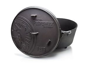 Petromax ft18 Feuertopf Dutch Oven XXL 17L Hordentopf Gusskessel