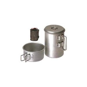 Cooking Pot: Snow Peak Mini Solo Combo Aluminum