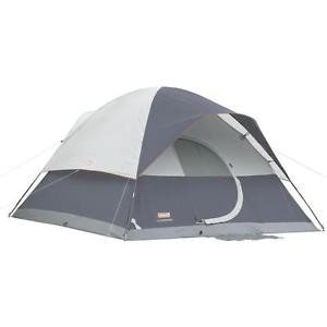Coleman Elite Sundome 6 Tent 12' x 10' - 6 Person Tent/2 Rooms/Vented Cool-Air