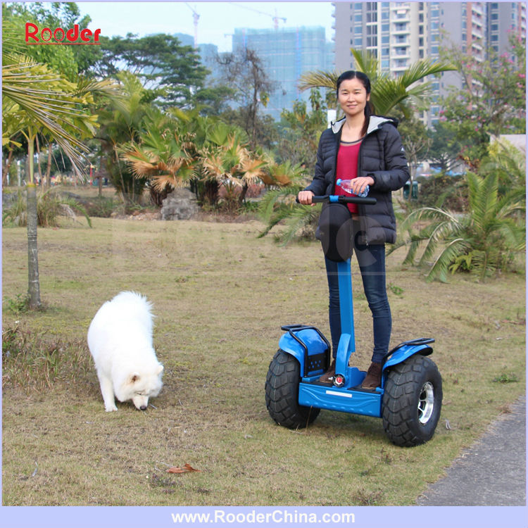Rooder china electric chariot x2 Personal transporter w6+ 2 wheel self balancing off road scooter