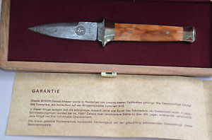 Böker Damast Jahresmesser von 1988
