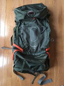 Slightly-New Osprey Atmos 65 AG Large Graphite Gray Grey Used Only Once