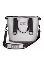 Yeti Hopper 30qt Soft Cooler Bag Gray/Blue FREE SHIPPING