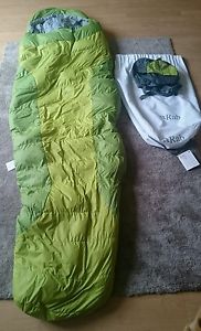 Rab ascent 500 down filled sleeping bag