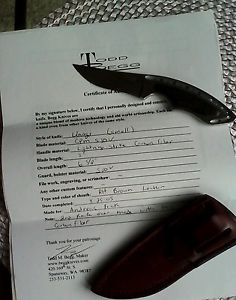 Custom Knife Todd Begg Unagi