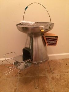 New - BioLite Basecamp Camp Stove, Generates Electricity - Camping Grill