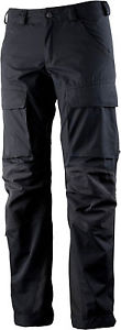 Lundhags Authentic Damen-Outdoorhose Lang (schwarz) Gr.40L (deutsch Gr.80)