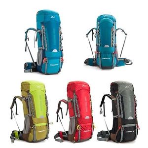 Outdoor Camping Hiking Trekking Backpack Travel Waterproof Shoulder Bag 60L 70L