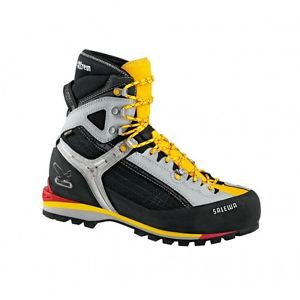 Salewa MS Raven Combi GTX Hiking Boot - Men's Black/Yellow US 9 EU 42