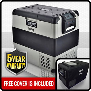TMX75 EvaKool 80 Litre 12-24V Portable Fridge or Freezer Perfect for 4WD Camping