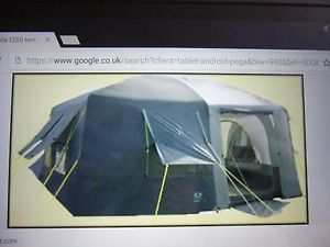 Sunncamp Vista 1200 6-Man Tent/New in Box
