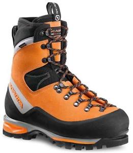 Scarpa Mont Blanc GTX Mountaineering Boot - Men's US 10.5 EU 44 Orange / Black