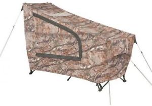 Camping Cot Instant Camo Hunting Fishing Camouflage Single Sleeping Bag Outdoor