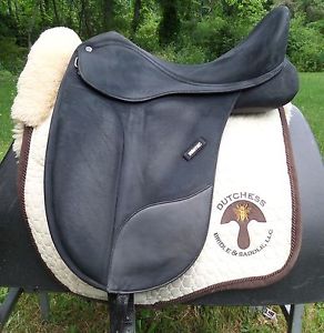 WINTEC 17.5 W (Red Plate) ISABELL DRESSAGE SADDLE  0362