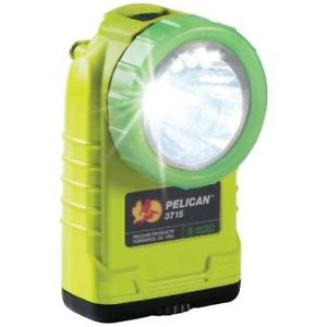 Pelican Products 3715Pl,Led,Etl+Iecex,Pl Shrd,Plstc,Yw - 3715-000-247