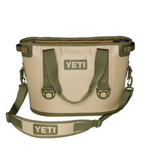 Yeti Hopper Cooler 20 Soft Side Cooler Field Tan/Blaze - New In Box