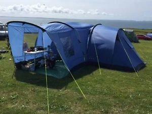 Gelert Vector 8 man tent with porch and ground sheet