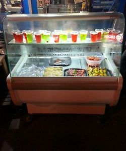 Display &storage fridge , gas grill , gas bottle ,larg  preparation table
