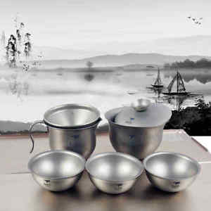 Keith Ti3910 Titanium Outdoor Tea Set Utralight Camping Kung Fu Tea Set
