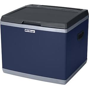 Berger Kompessorkühlbox C40 Camping Caravan Wohnwagen  +10°C bis –15°C blau/grau