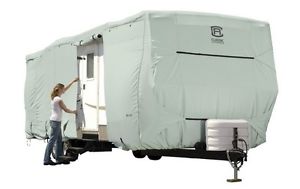 Classic Accessories 80-137 PermaPRO Travel Trailer Cover 24-feet - 27-feet