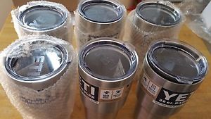 BRAND NEW Yeti 30oz Rambler Stainless Steel Tumbler Insulated 6 pack YRAM30