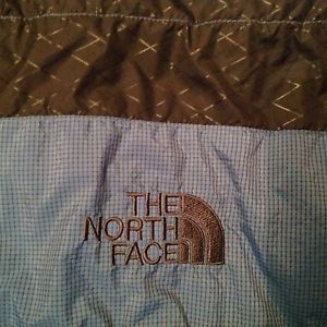 The North Face Blue Kazoo Sleeping Bag, Down Filled Regular Left Hand Zip.
