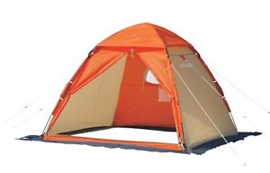 Captain stag tent smelt fishing one-touch tent 210 Orange M-3131 FREE SHIPPING