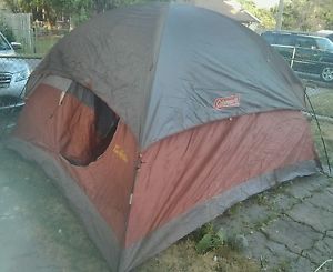 Coleman 10x10 6 person Camping Tent Tim Hortons Coffee Colors Branded Camp Day!