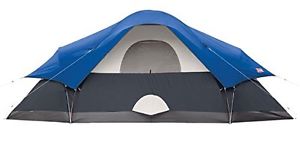 Coleman 8-person dome tent Coleman Red Canyon 8-Person Modified Dome Tent Blue