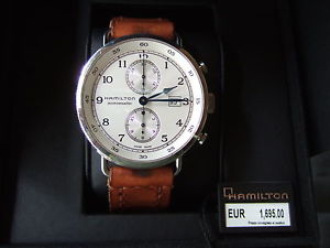 Hamilton Khaki Pioneer Navy Auto Chrono