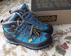 NEW Asolo Karaj GV Hiking/Backpacking Boots Size 9 Blue Peacock
