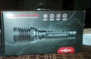 New! Surefire UDR Dominator 2400 Lumen High LED Rechargeable Flashlight UDR-A-BK
