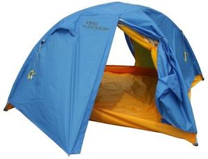 DUNLOP (Dunlop tent) 4-person compact mountaineering tent domestic product