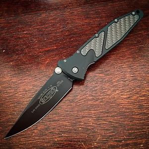 Microtech Socom Elite M/A Folding Knife Carbon Fiber 4" Blade