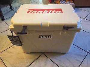 YETI Custom MAKITA Tundra 35 Polyethylene 20 Can Cooler Custom White 2:1 Ratio