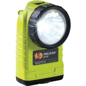 Pelican Products 3715, Led, Etl+Iecex, Plastic Clip, Yellow - 3715-000-245