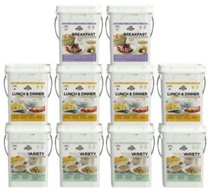 Emergency Food Supply Kit 1 Month Fresh Storage Pouches 4 People Augason Farms